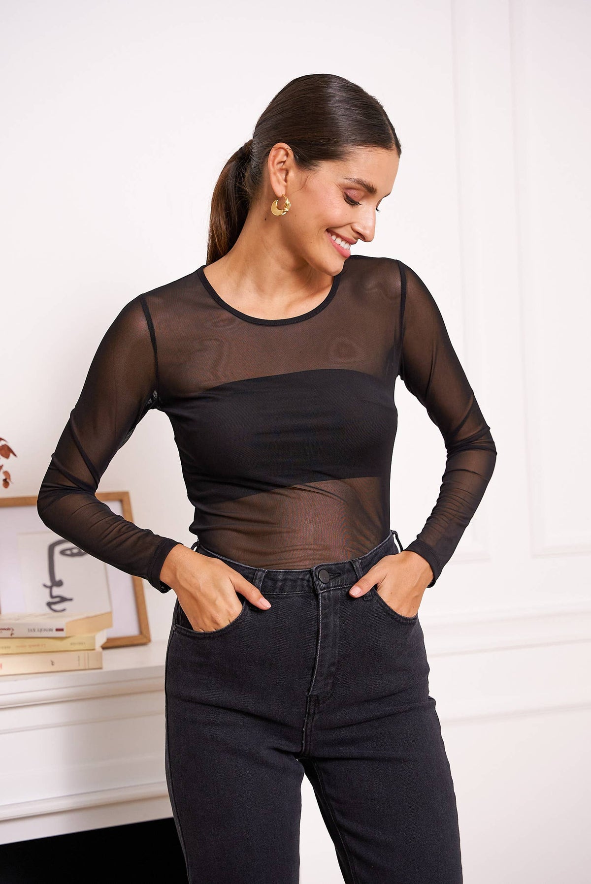 The Juliette Mesh Street Top