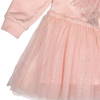 Little Ones Embellished Teddy Sweater Dress