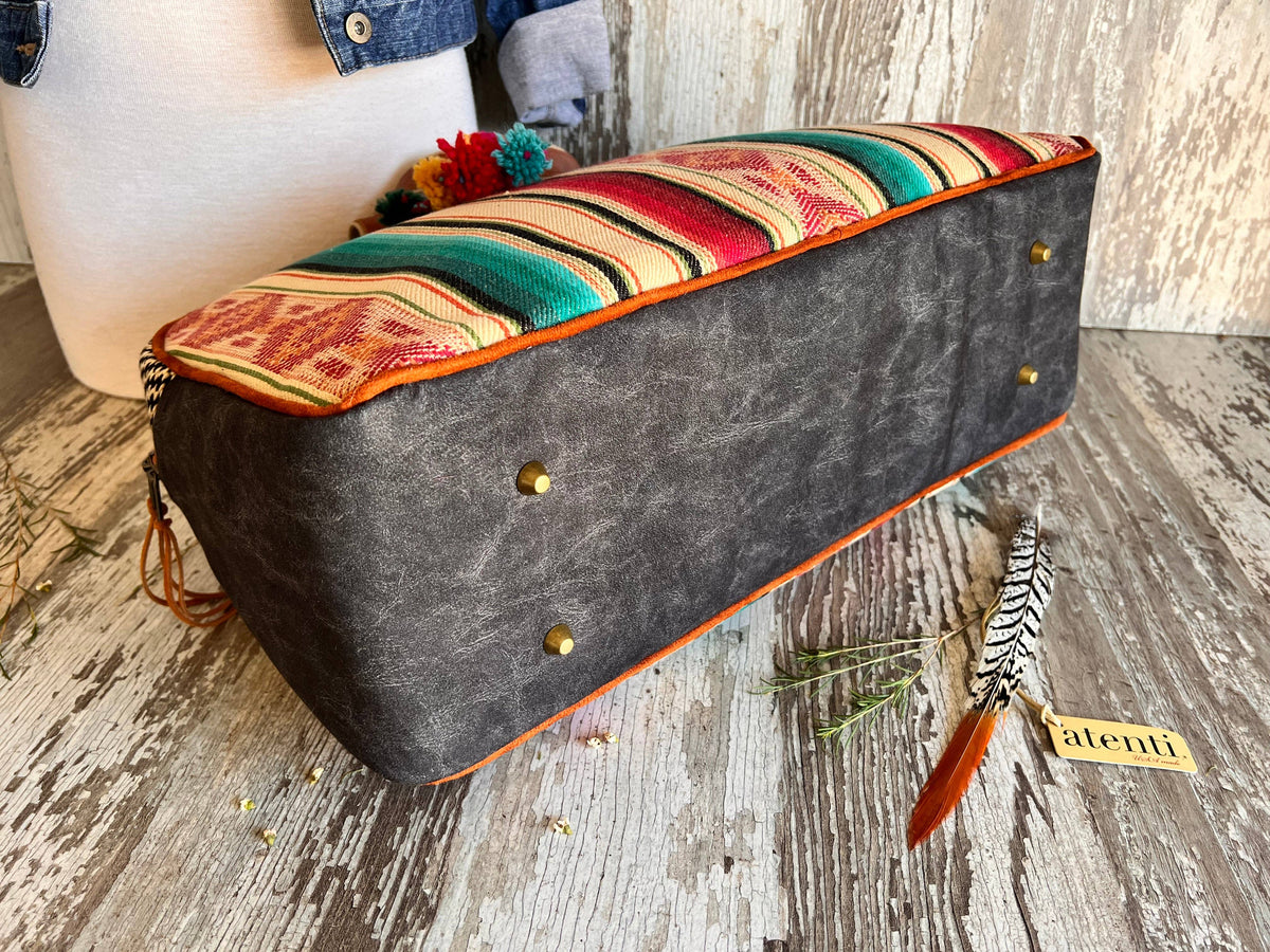 The Southwest Sarape Overnight Weekend or Large Project Bag