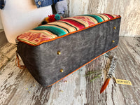 The Southwest Sarape Overnight Weekend or Large Project Bag