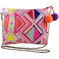 Beaded Rainbow Swirl Bag