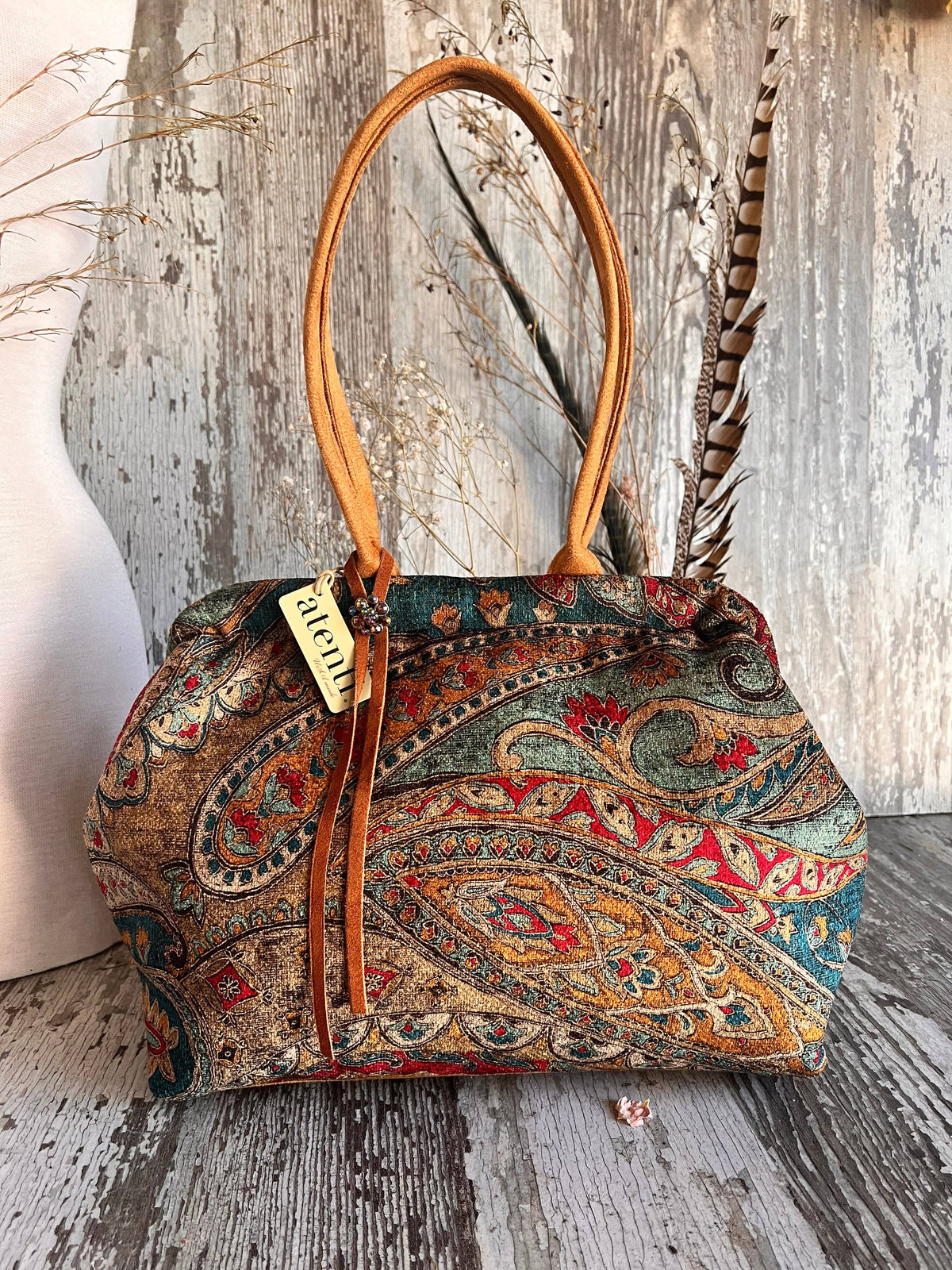 The Vivian Modern Tapestry Bag