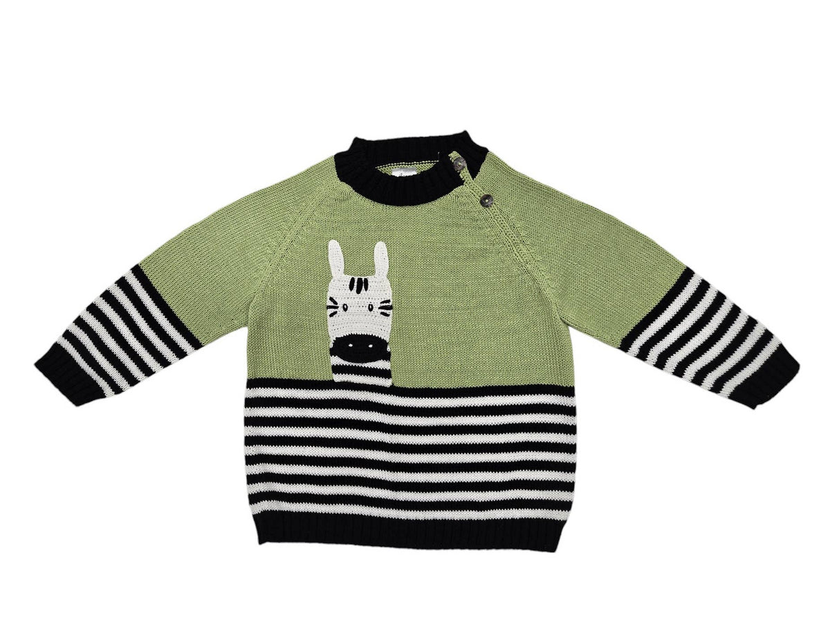 Little Ones Zebra Sweater