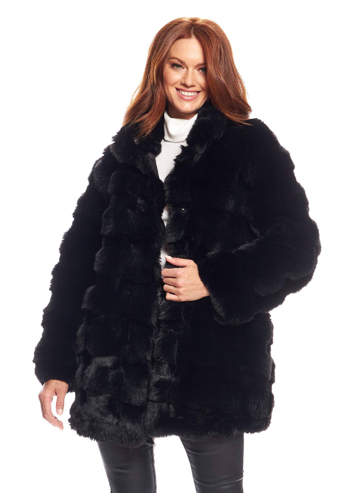 The Rainier Reversible Mink Fur Coat