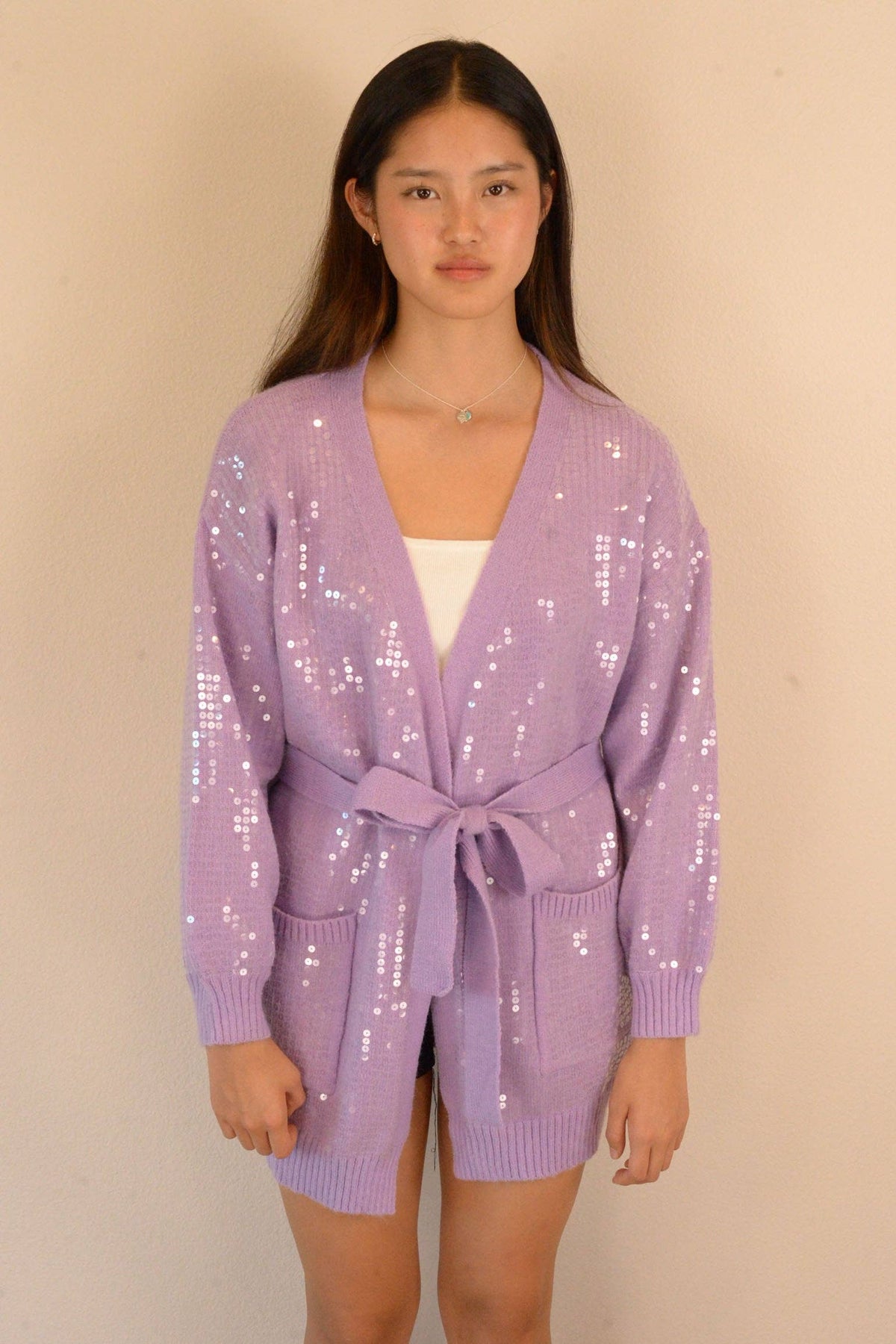 The Giovanni Sequin Cardigan Sweater