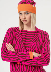 The Elzbeth Jacquard Cardigan Sweater