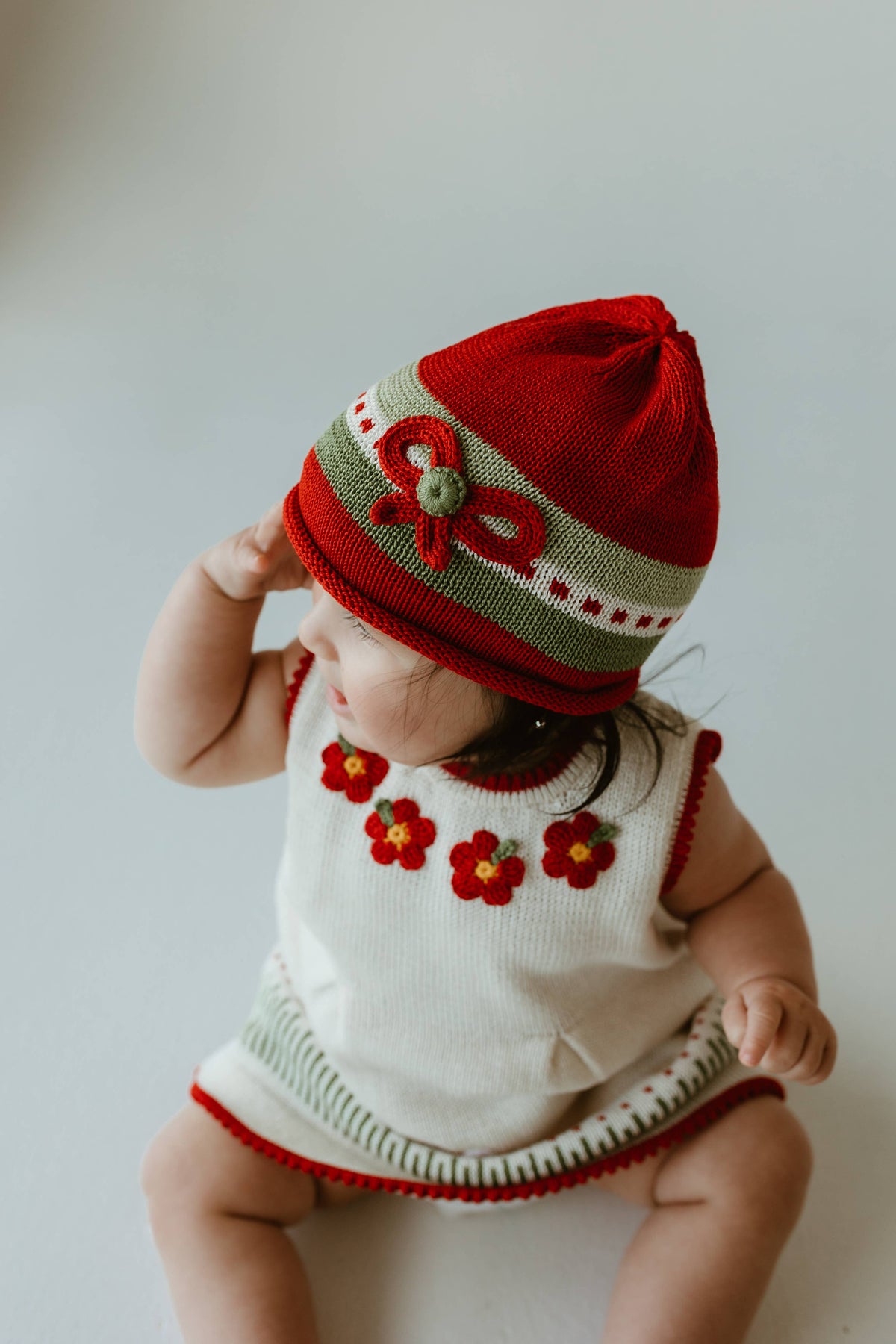 Little Ones Holiday Bow Hat