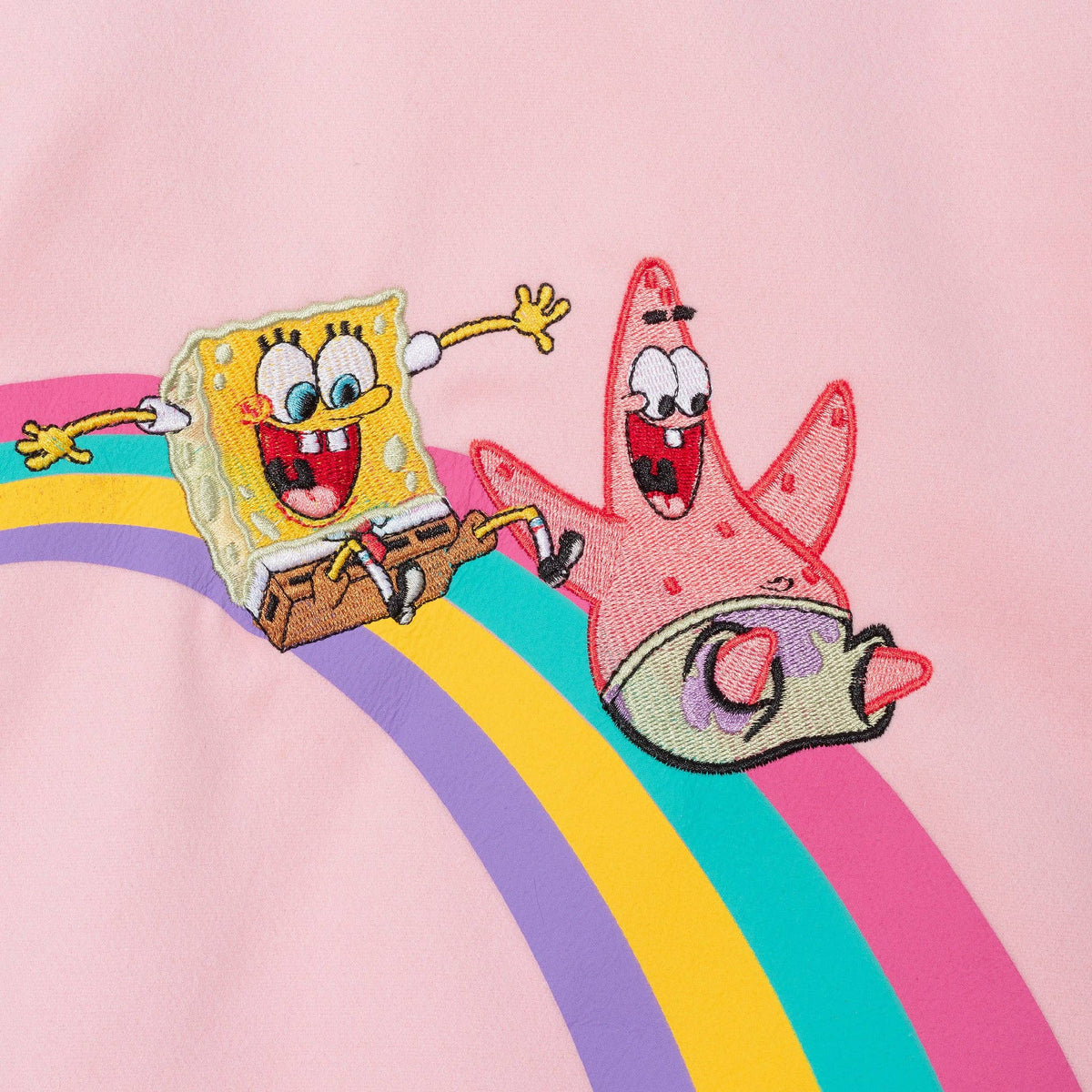 Little Ones SpongeBob SquarePants™ Rainbow Patchwork Bomber Jacket