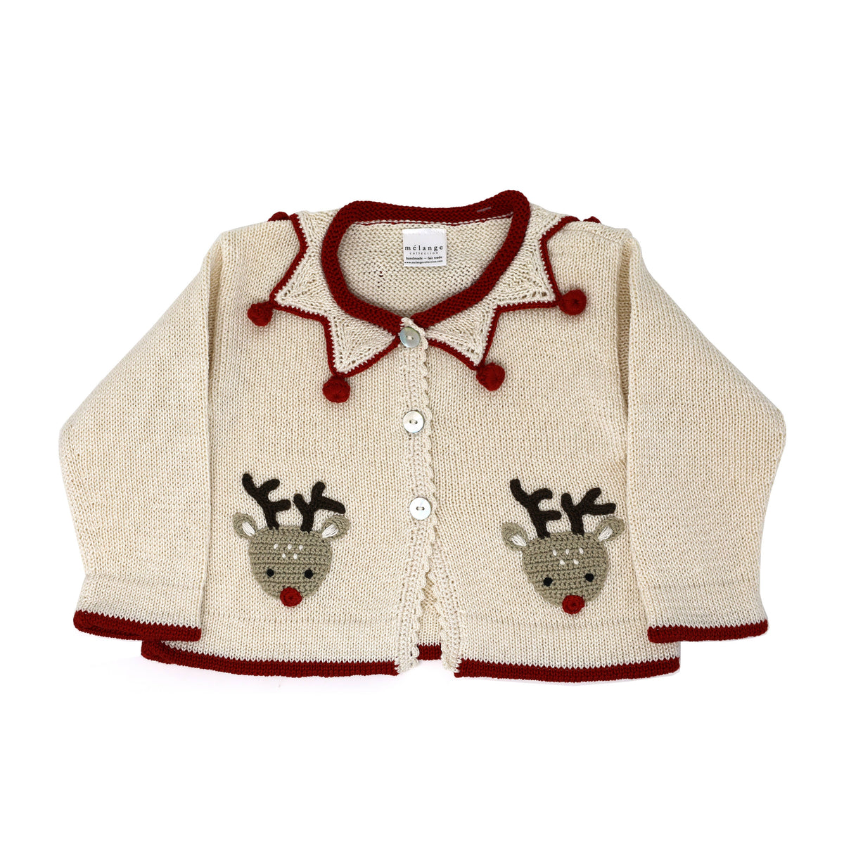 Little Ones Reindeer Cardigan