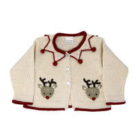 Little Ones Reindeer Cardigan
