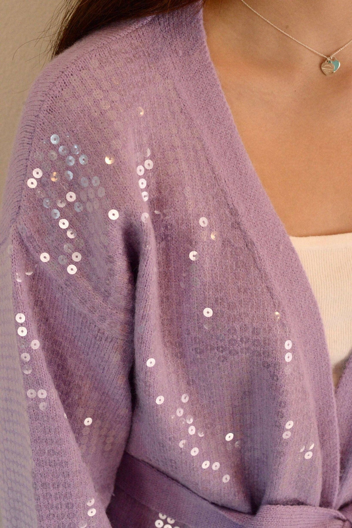 The Giovanni Sequin Cardigan Sweater
