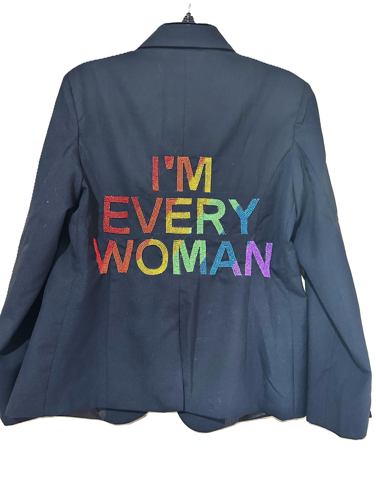 The 'I'm Every Woman' Beaded Blazer