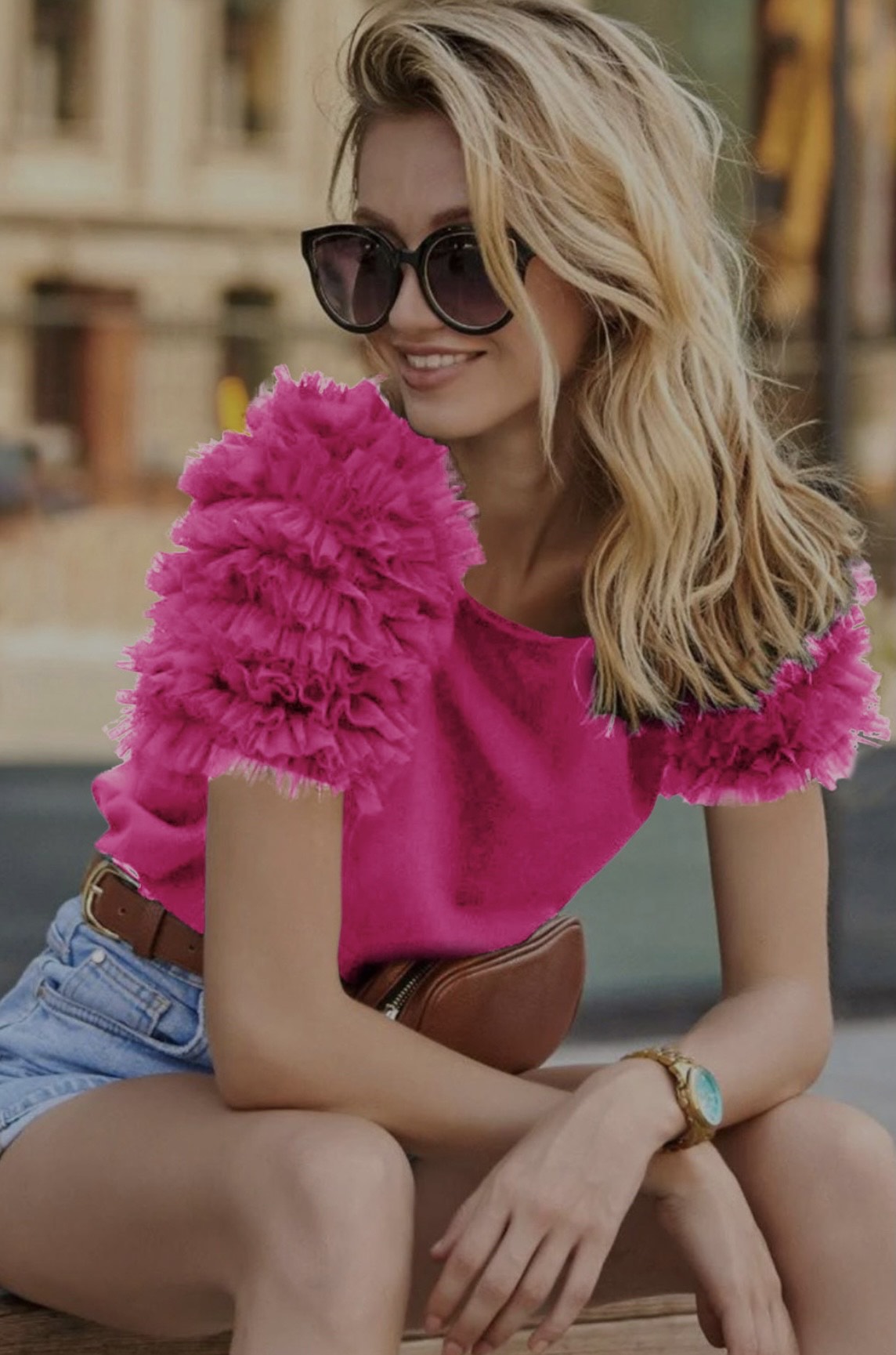 The Short Sleeve Sassy Top