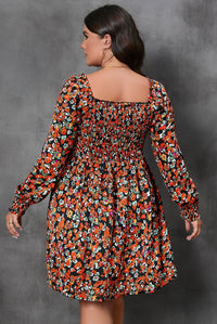 Curvy Luna Floral Dress