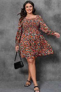 Curvy Luna Floral Dress
