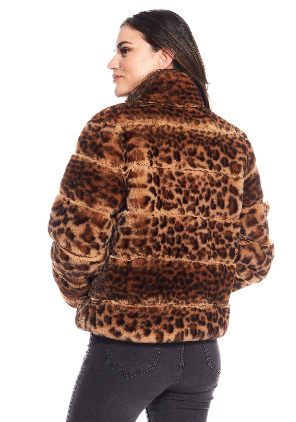 The Leopard Posh Fur Jacket