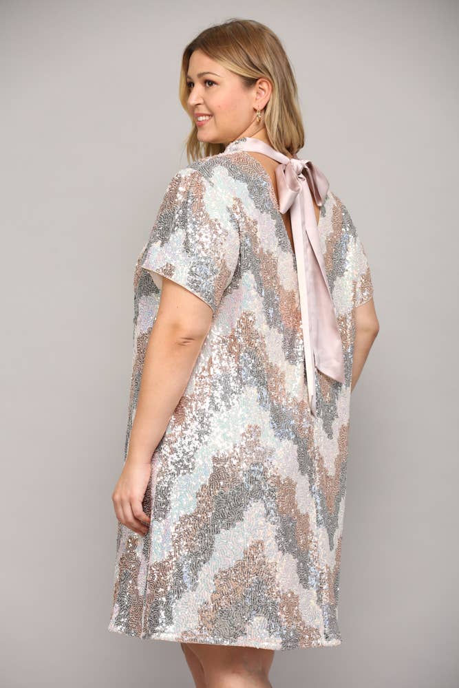 Curvy Celestial Sparkle Dress – The Girls Day Out Boutique