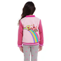 Little Ones SpongeBob SquarePants™ Rainbow Patchwork Bomber Jacket