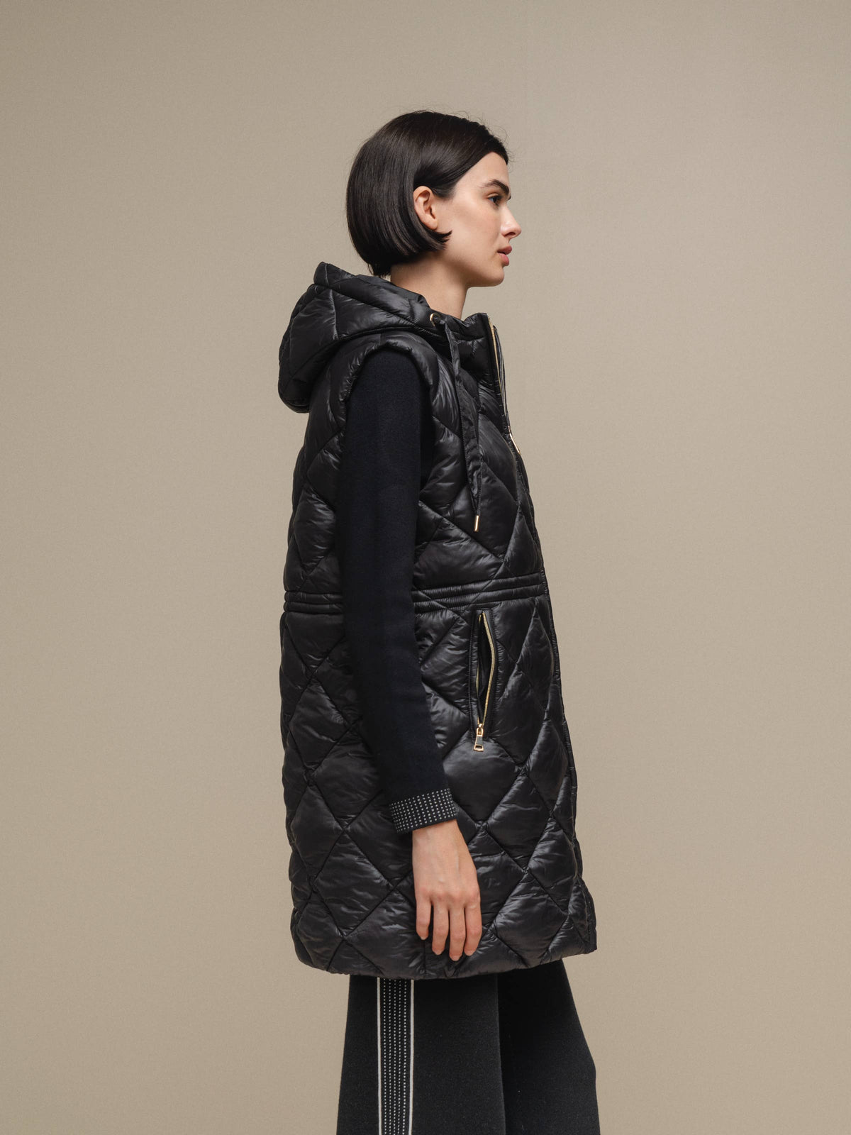 The Collette Modern Quilted Vest