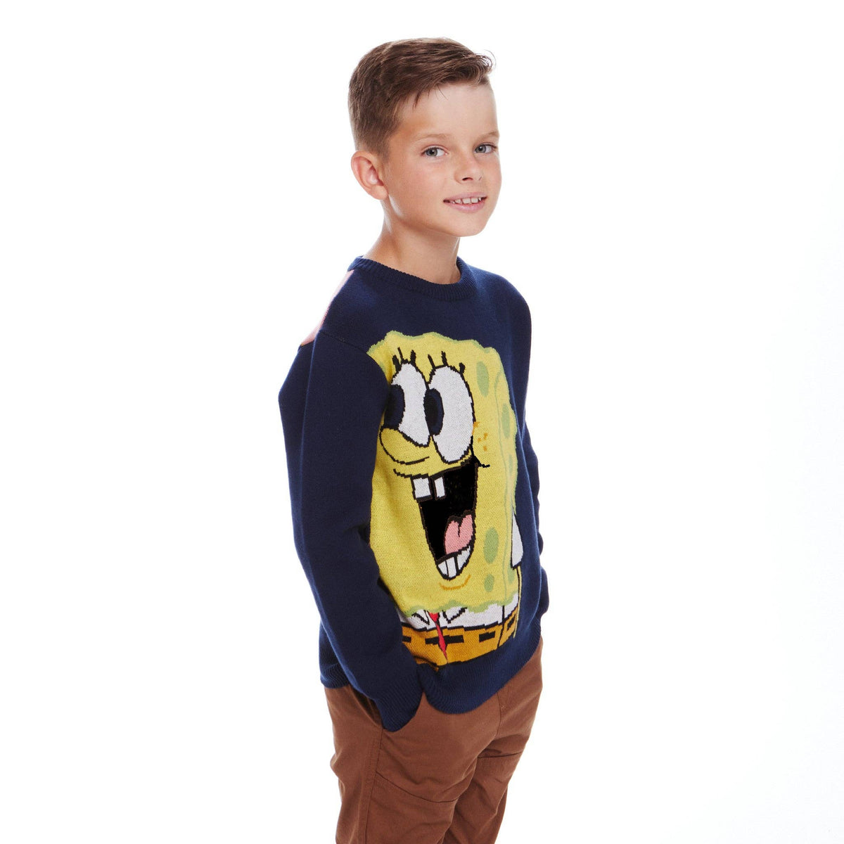 Little Ones SpongeBob SquarePants™  Jacquard Sweater