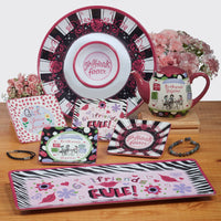 Gift Girlfriends Together Canape Plates