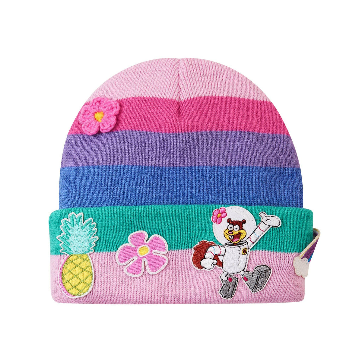 Little Ones SpongeBob SquarePants™ Kids Rainbow Hat & Mittens