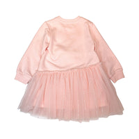 Little Ones Embellished Teddy Sweater Dress