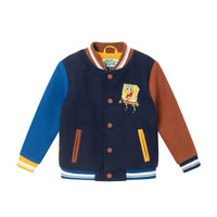 Little Ones SpongeBob SquarePants™ Patchwork Varsity Bomber