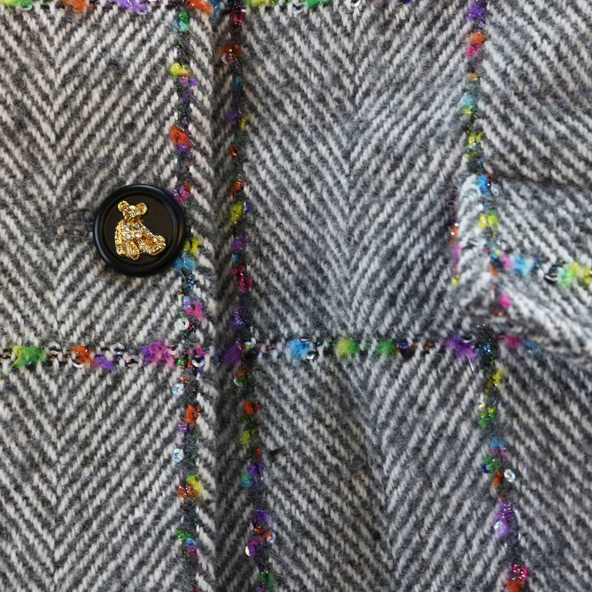 Little Ones Herringbone Coat