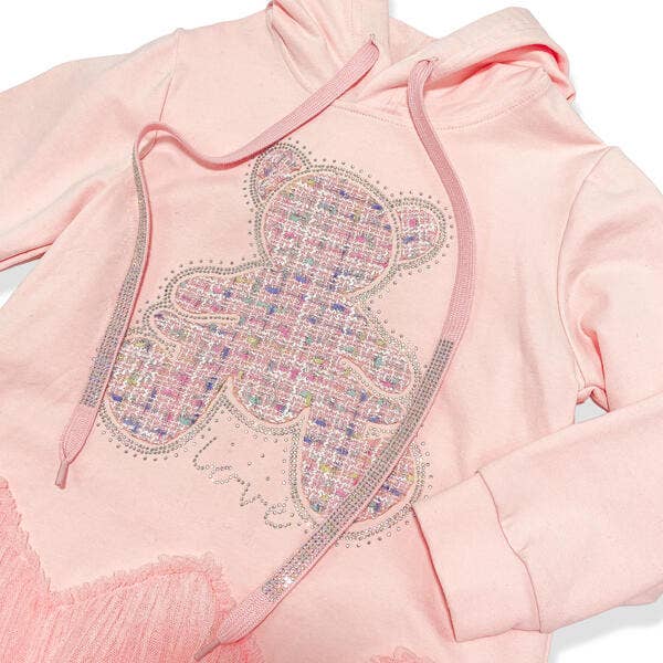 Little Ones Teddy Hooded Dress