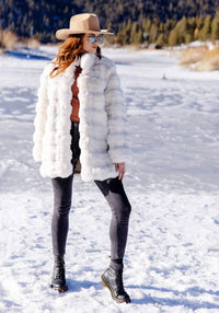 The Rainier Reversible Mink Fur Coat