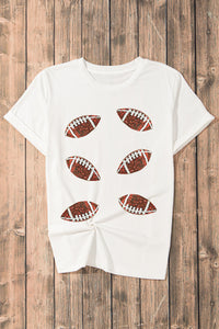 The Football Fanatic Sequin Fan Top
