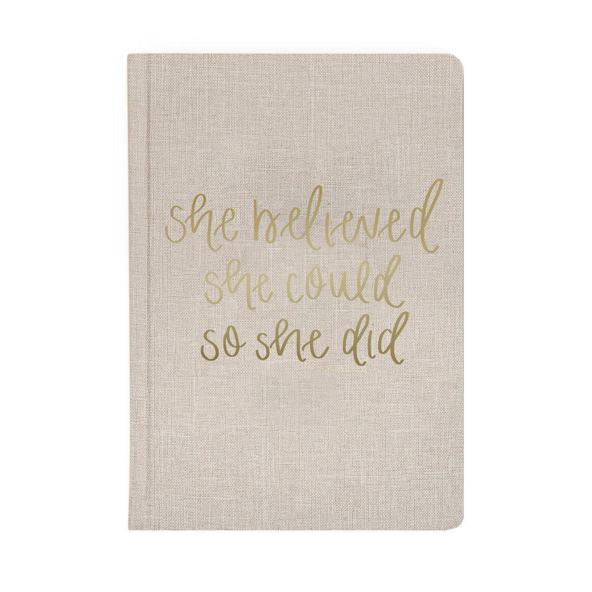 Gift She Believed She Could Journal