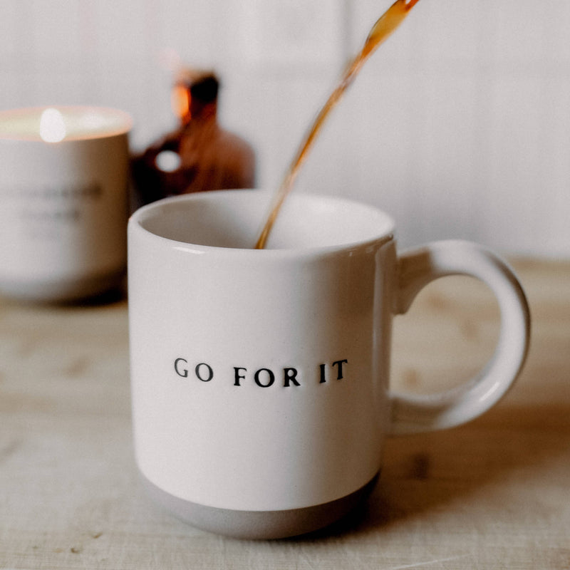 Gift Go For It Stoneware Mug