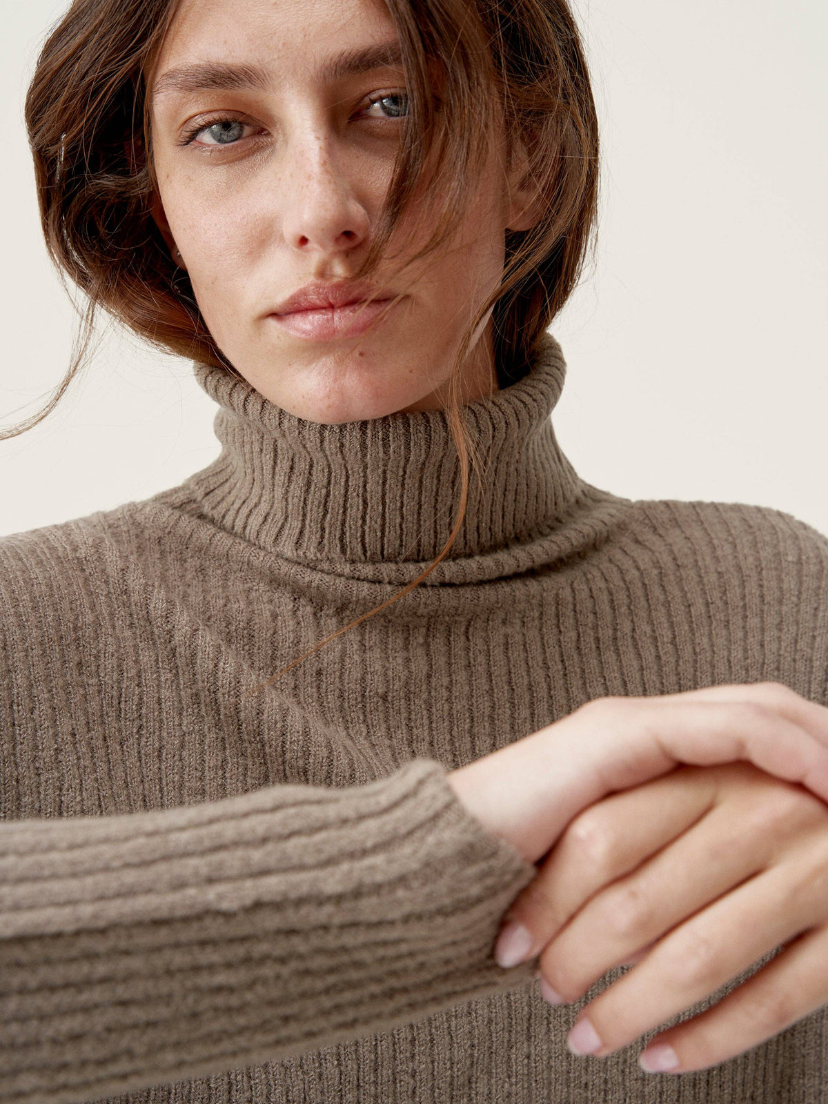 The Alma Walnut Sweater