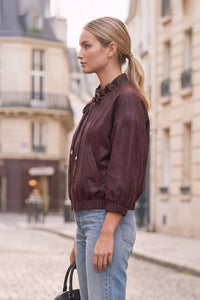Bianca Denim Zip Up Jacket