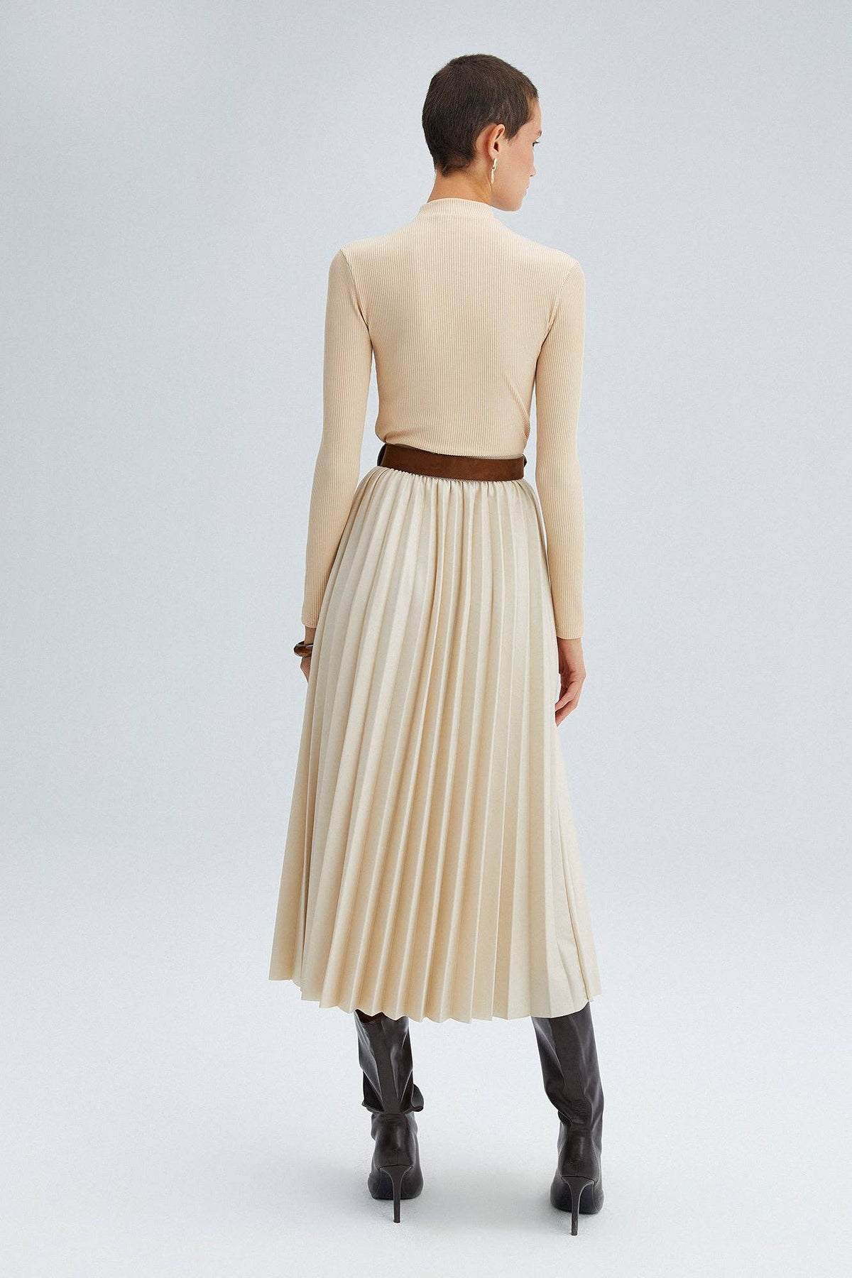 The Pearla Pleated Skirt