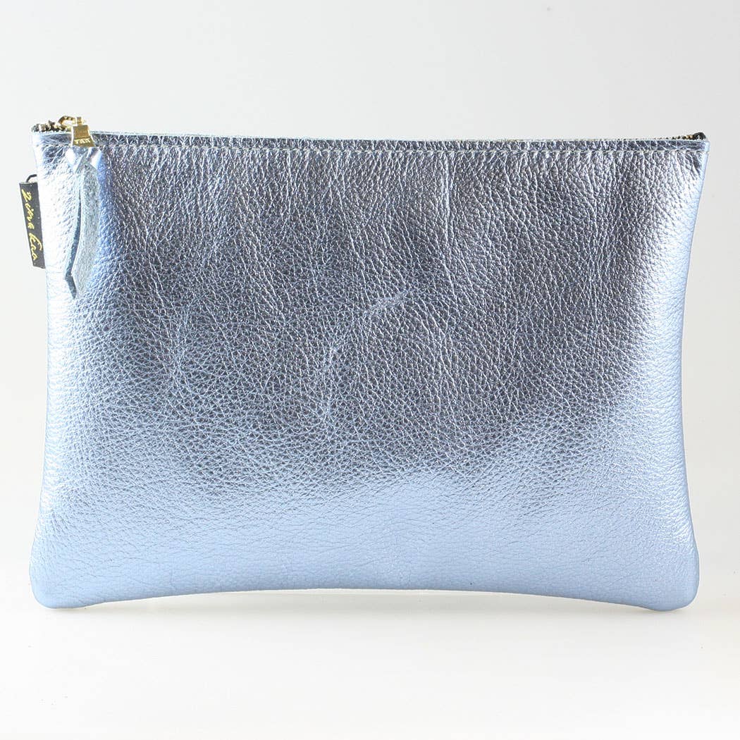 The Metallic Everyday Pouch: 3 sizes! Ginger/Monroe/Carter