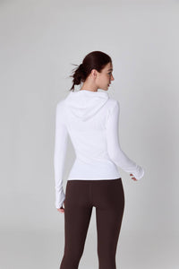 The Juno Active Top With Hoodie