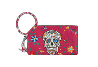 An Array of Color Gabi Day of the Dead Wristlet