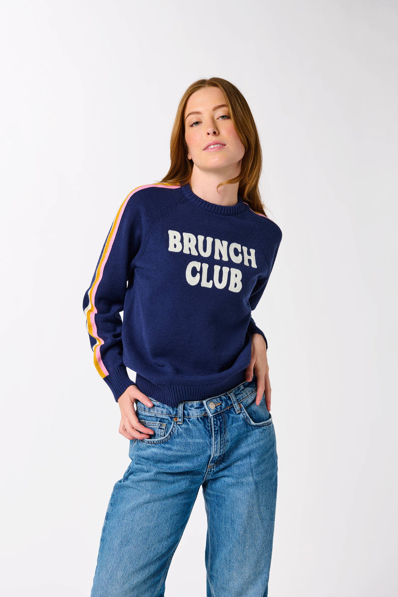 "BRUNCH CLUB" Sweater