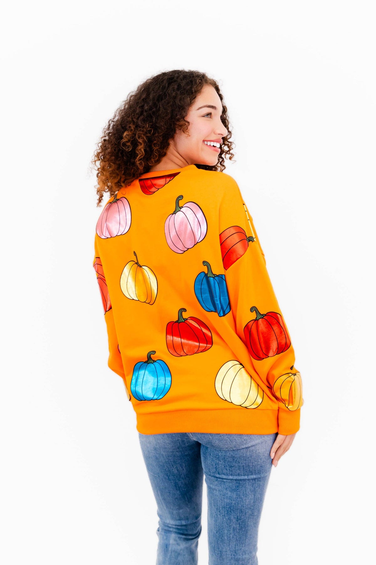 Rainbow Pumpkin Sweatshirt