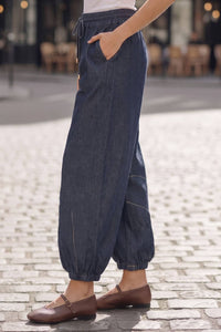 Piper Drawstring Denim Pants