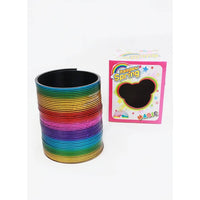 Large Rainbow Color Spring Toy