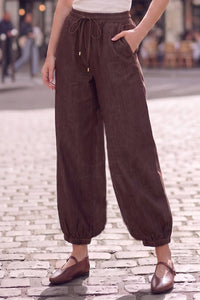 Piper Drawstring Denim Pants