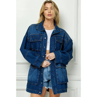 Cargo Denim Jacket