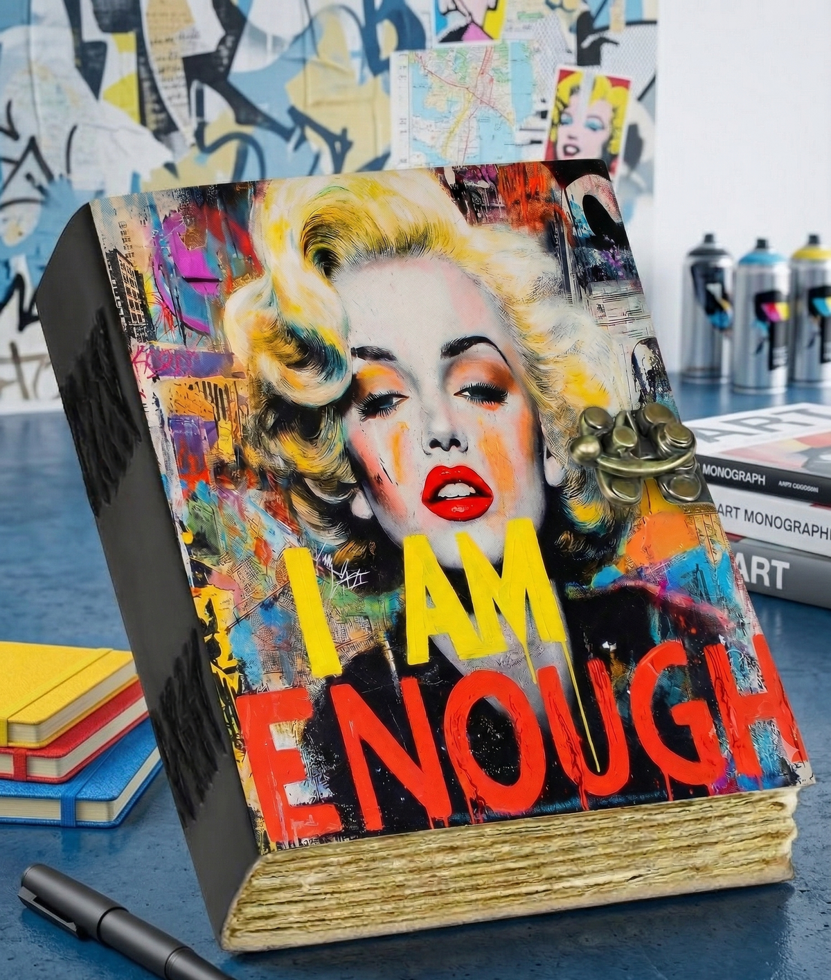 Marilyn Monroe Leather Journal