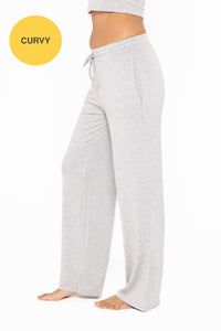 Curvy Carla Mid-Rise Lounge Pant