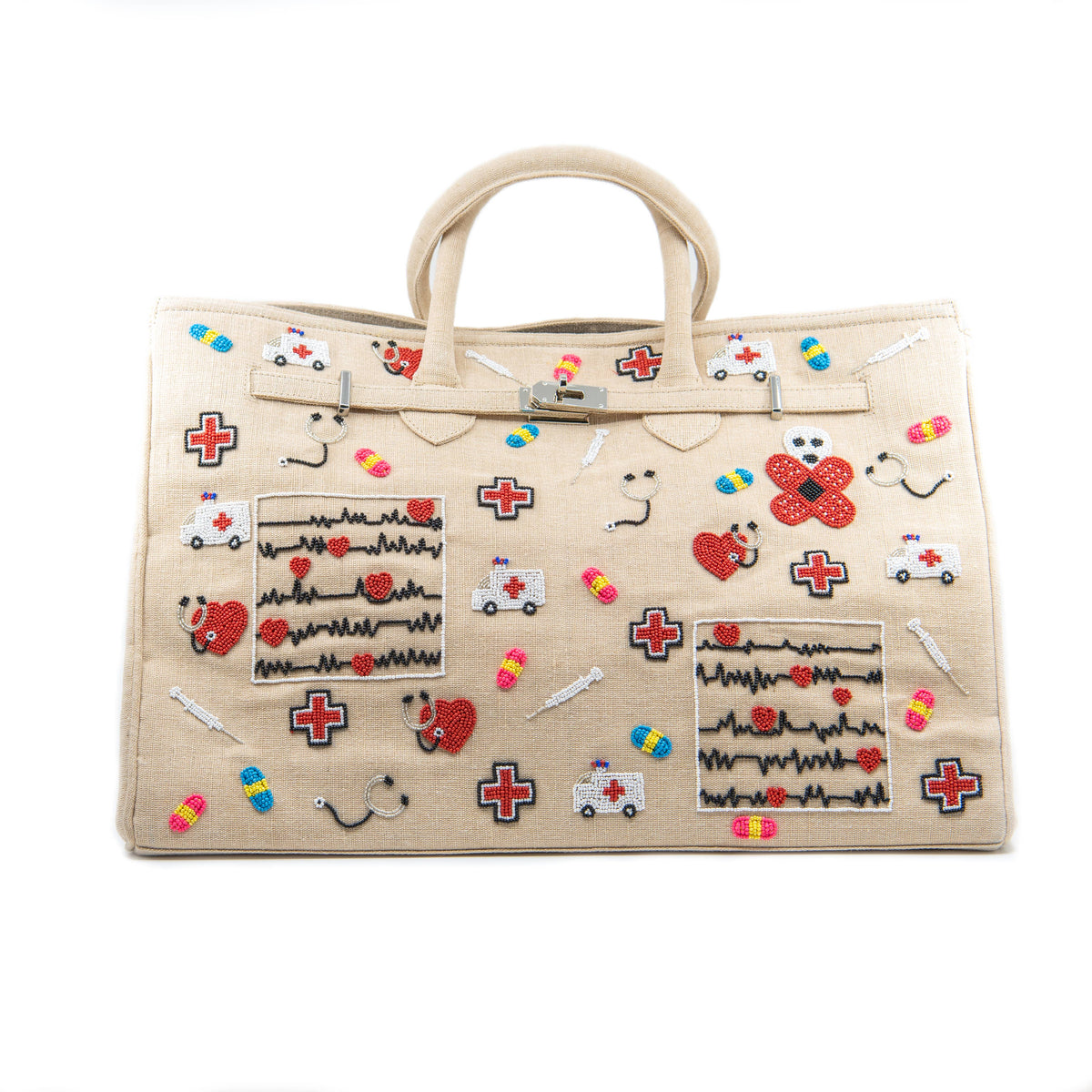 Beaded Hannah Healthcare Bag