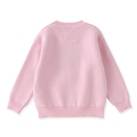 Little Ones Pink Christmas Reindeer Sweater
